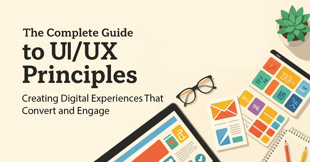 Comprehensive UI/UX design principles guide with examples and best practices
